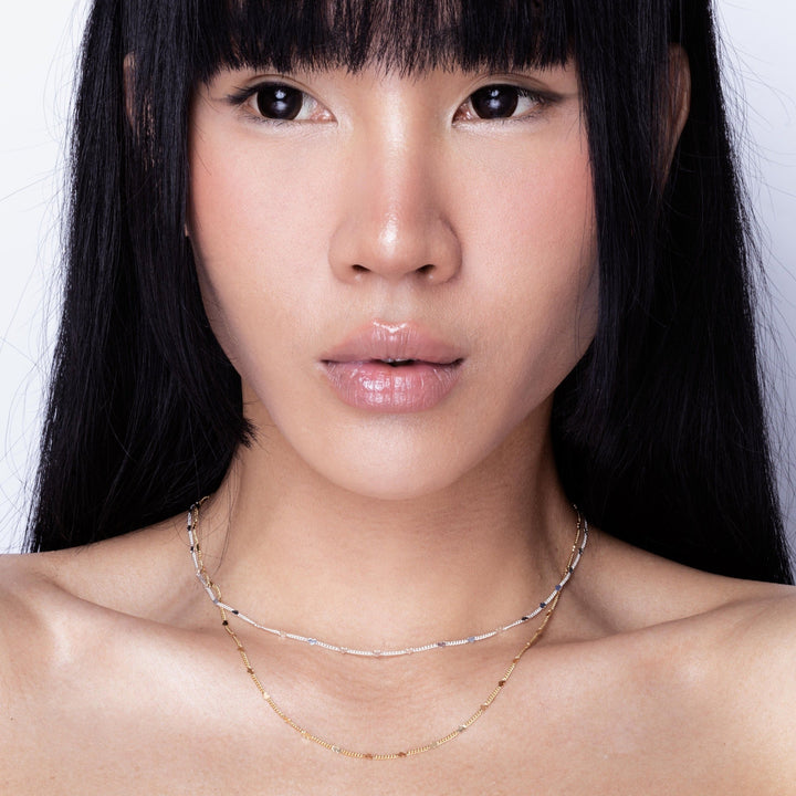 Heart Dainty Chain Silver Necklace - Vurchoo Ethical Jewellery
