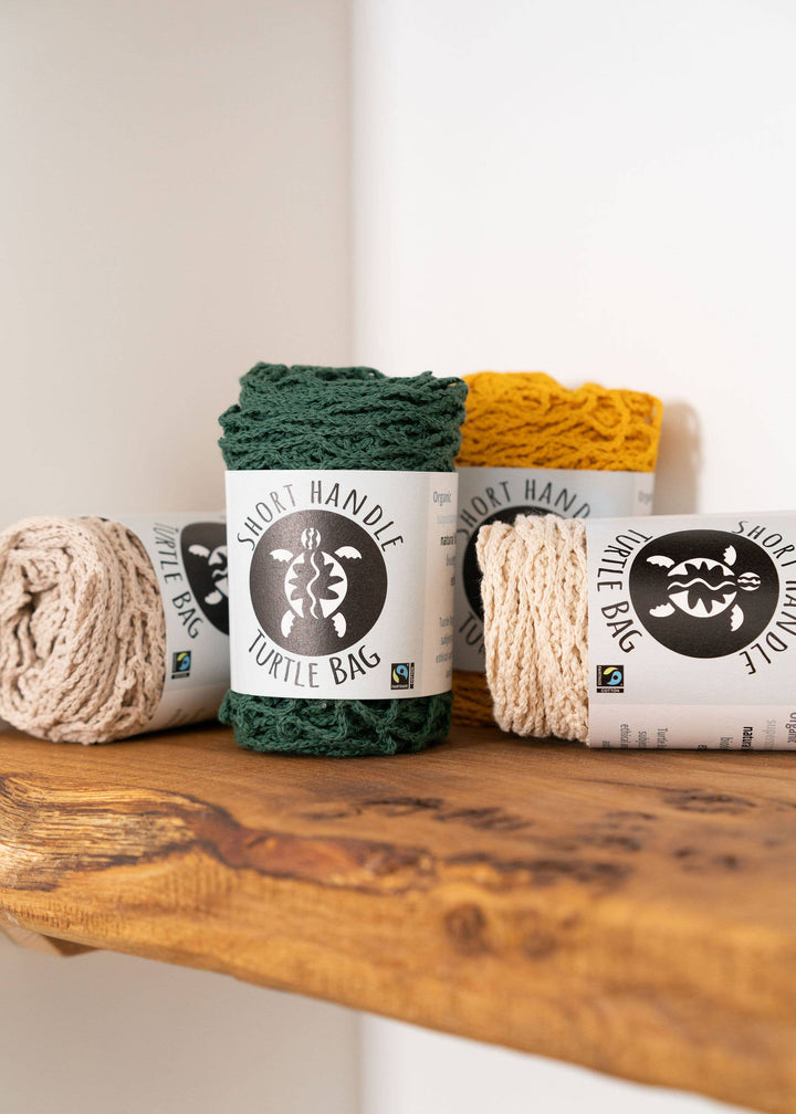 Organic Short Handled String Bag
