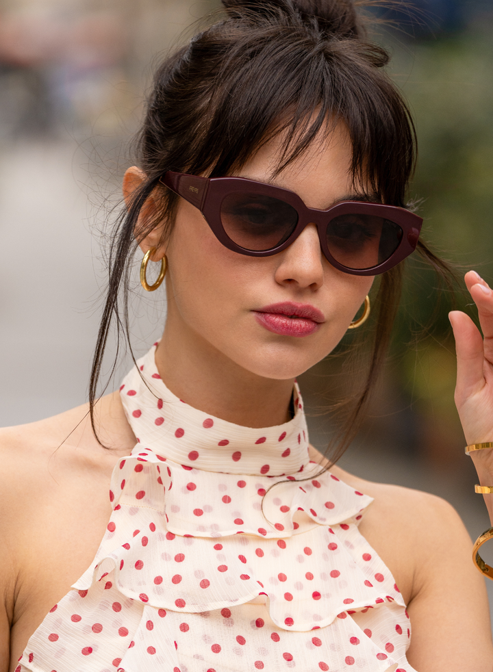 Frankie Acetate Cat Eye Sunglasses