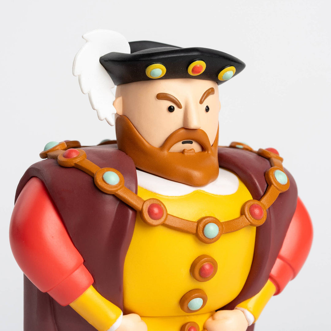 Henry VIII Collectible Figurine – Tudor Era Art Toy & Museum