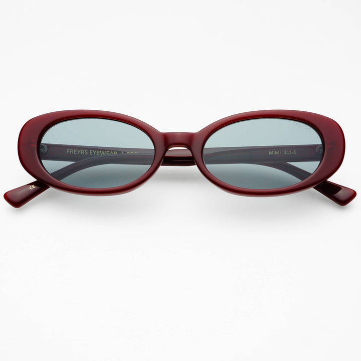Mimi Acetate Oval Sunglasses
