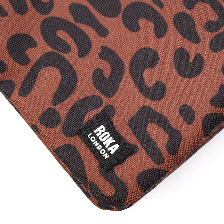Carnaby Crossbody Bag in Scarlet Leopard Canvas