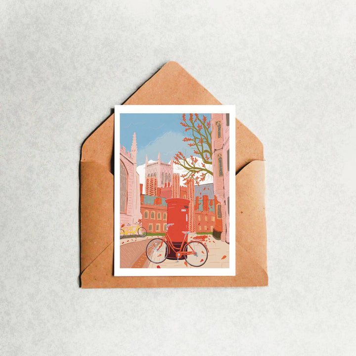 A6 Greeting Card “St. John’s” Cambridge UK