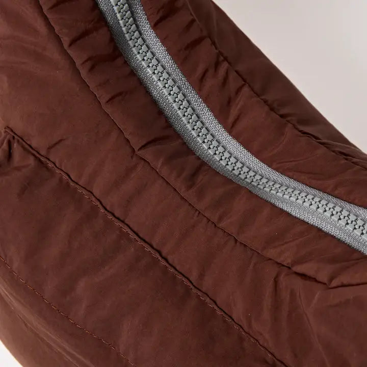 Belsize Handbag in Chocolate Taslon