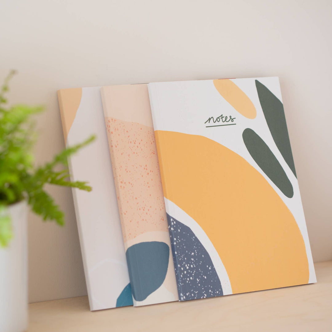 Notebook Recycled Paper A5 Lined Paper - Olive