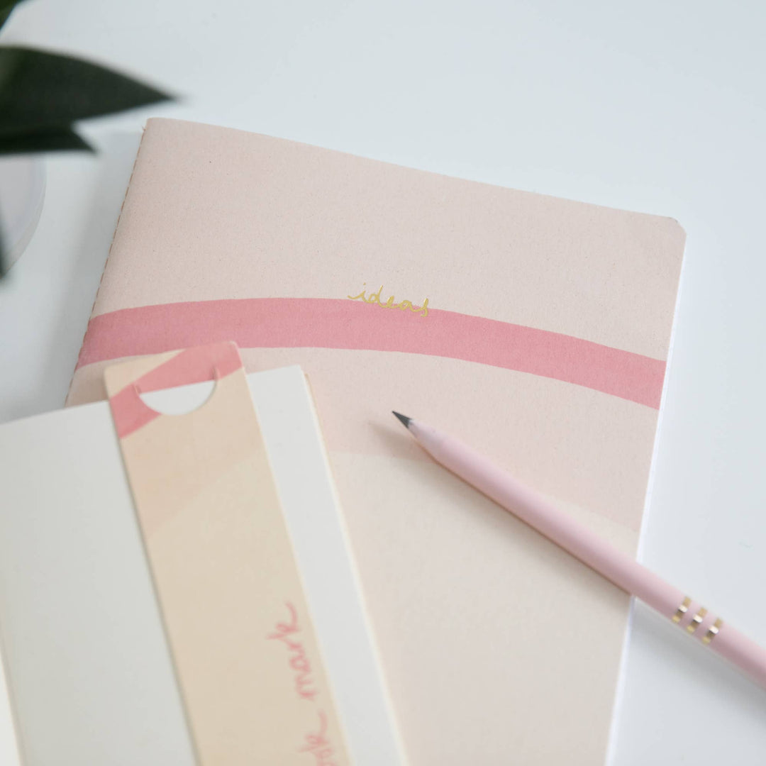 Notebook A5 Recycled & Sustainable Lined Paper Ideas- Cream