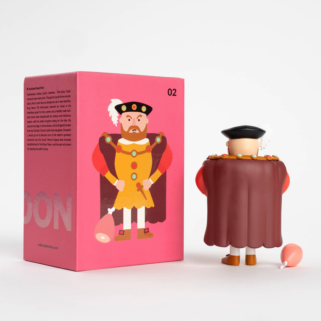 Henry VIII Collectible Figurine – Tudor Era Art Toy & Museum