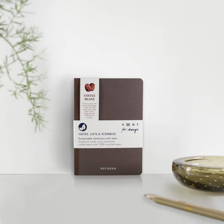 Sucseed A6 Notebook Reclaimed Coffee Beans
