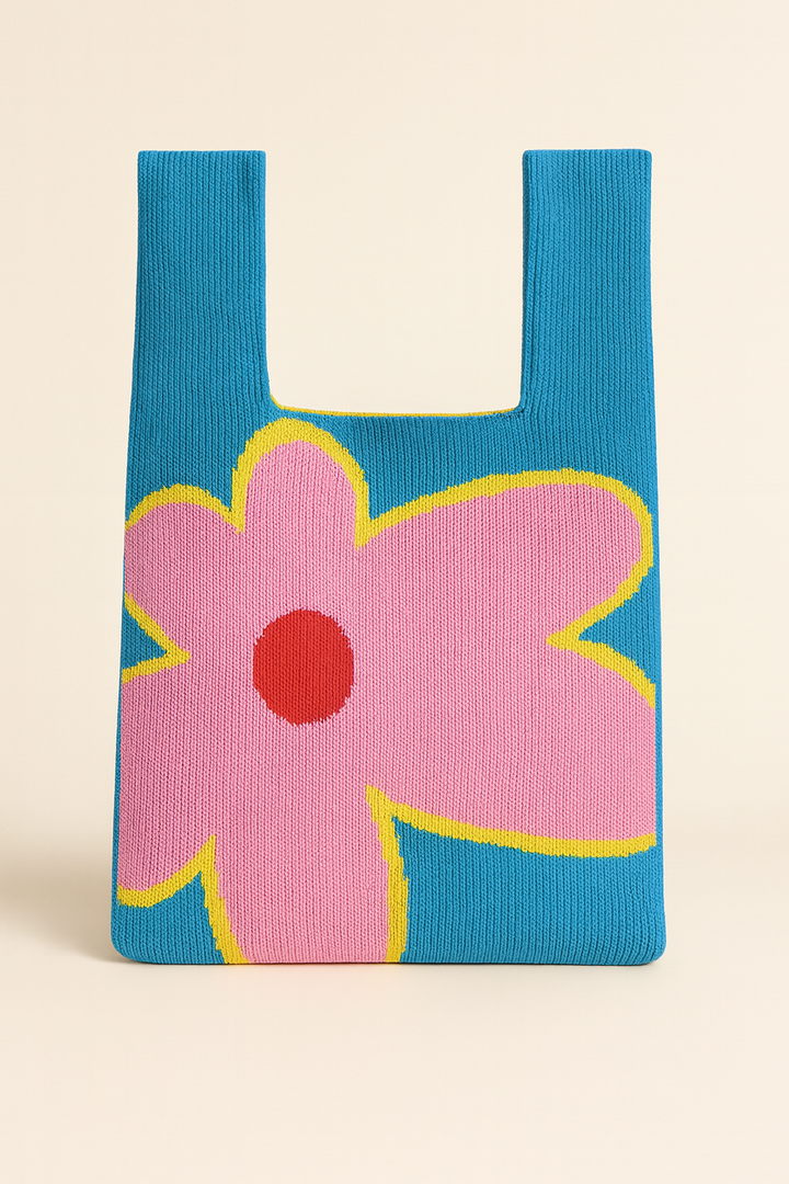 Big Bloom – Knitted Bag