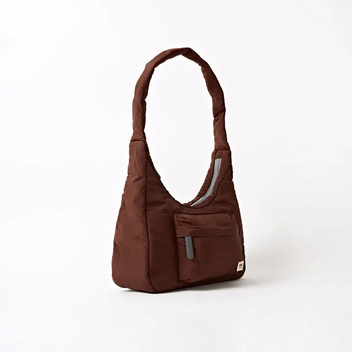 Belsize Handbag in Chocolate Taslon