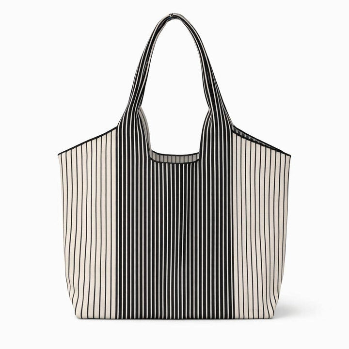 Two-Tone Vertical Pinstripe Knit