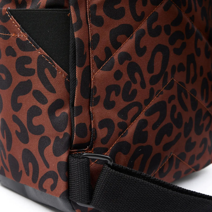 Canfield Backpack in Scarlet Leopard Canvas
