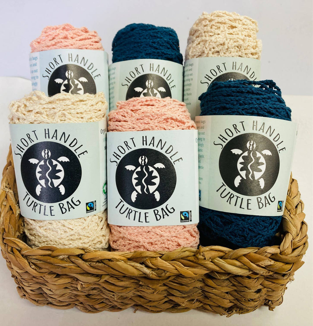 Organic Short Handled String Bag