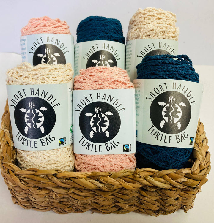 Organic Short Handled String Bag