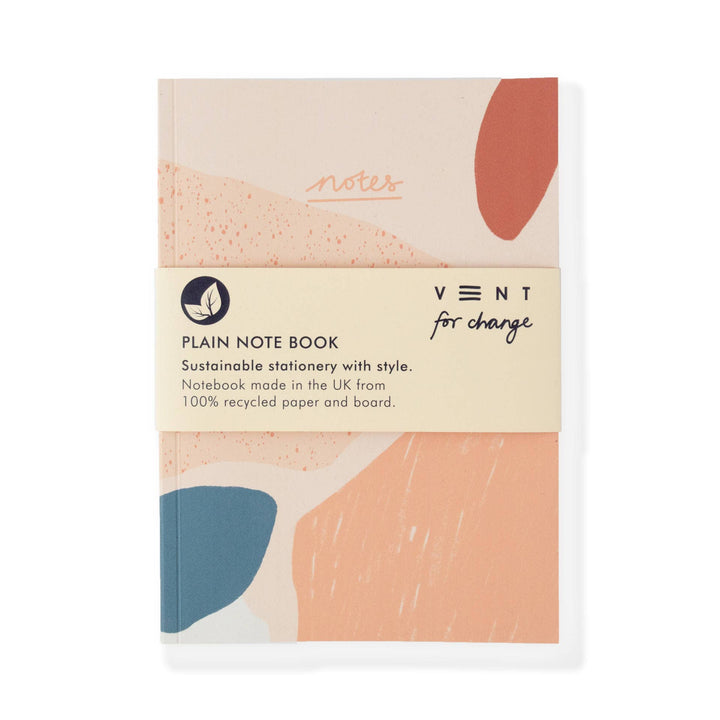 Notebook A5 100% Notes Collection Plain Paper - Coral