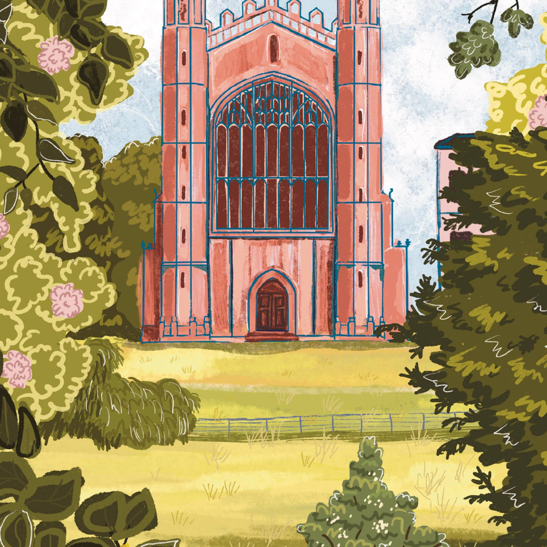 Cambridge England UK Art Print, Kings College Chapel