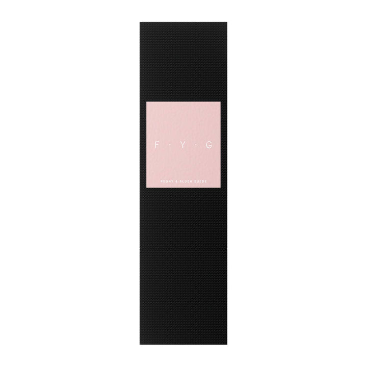 Peony & Blush Suede Diffuser: Amber / Glass