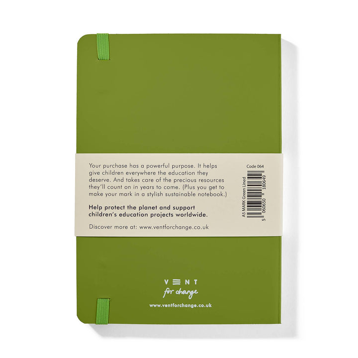 Make a Mark A5 Journal – Recycled Leather