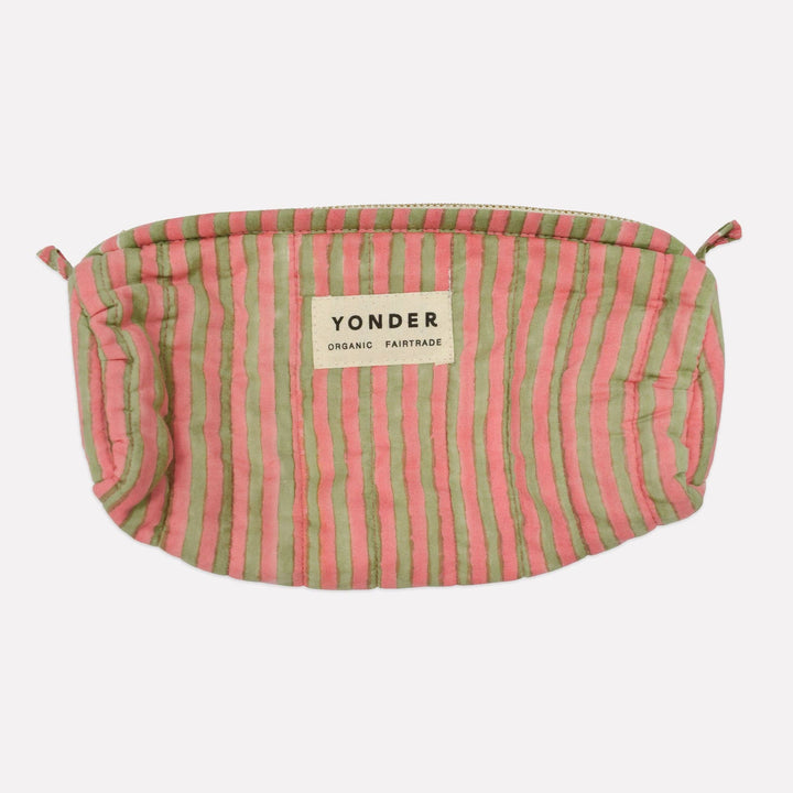 Quilted Barrel Case | Candy Stripe | Sugarsnap