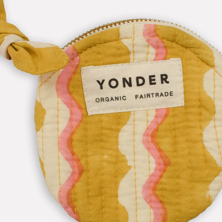 Quilted Coin Purse | Wiggle | Honey