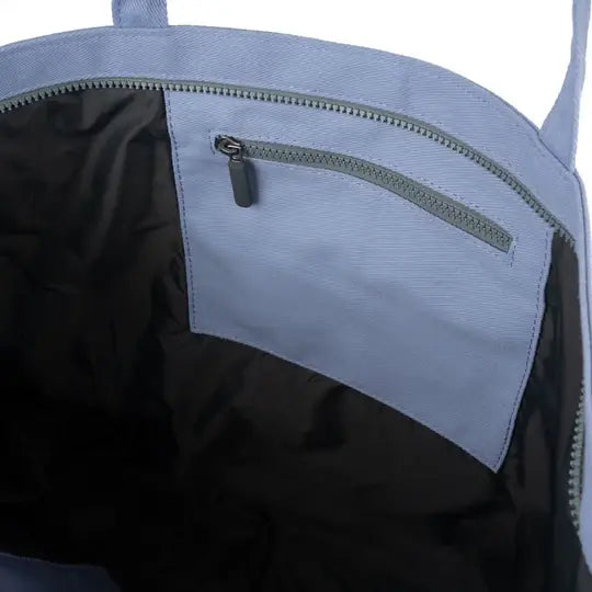 Portobello Tote Bag in Periwinkle Cotton