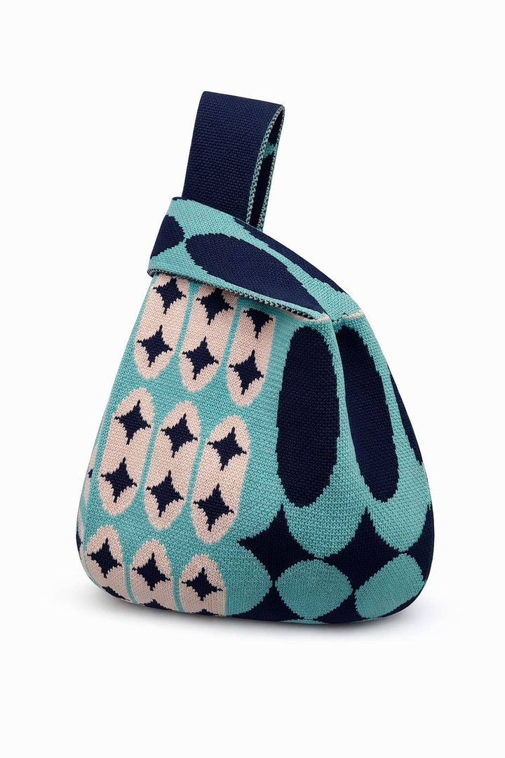 Candy Geometry - Knitted Bag