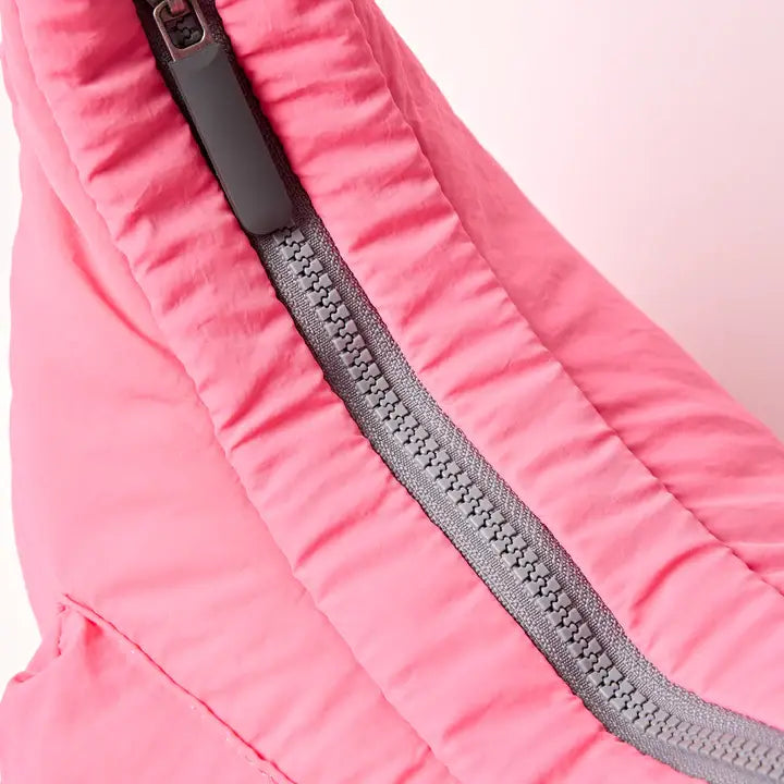 Belsize Crossbody Bag in Pink Lemonade Taslon