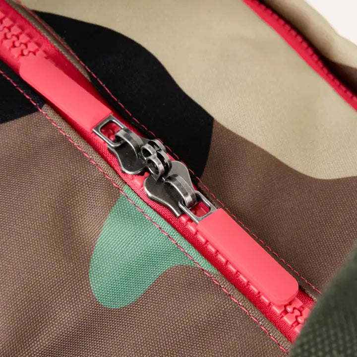 Gatwick Duffel Bag in Vintage Camo Canvas