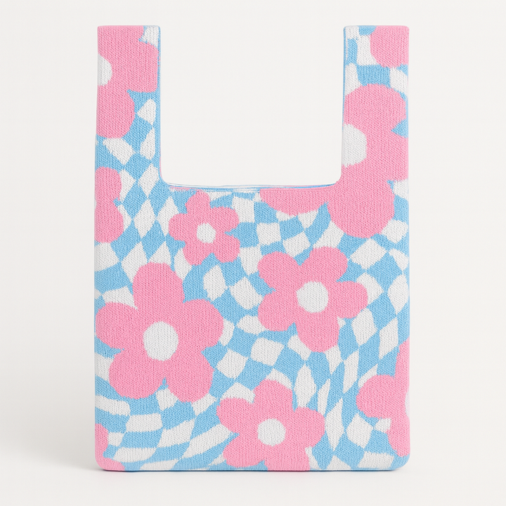 Garden Checker - Knitted Bag