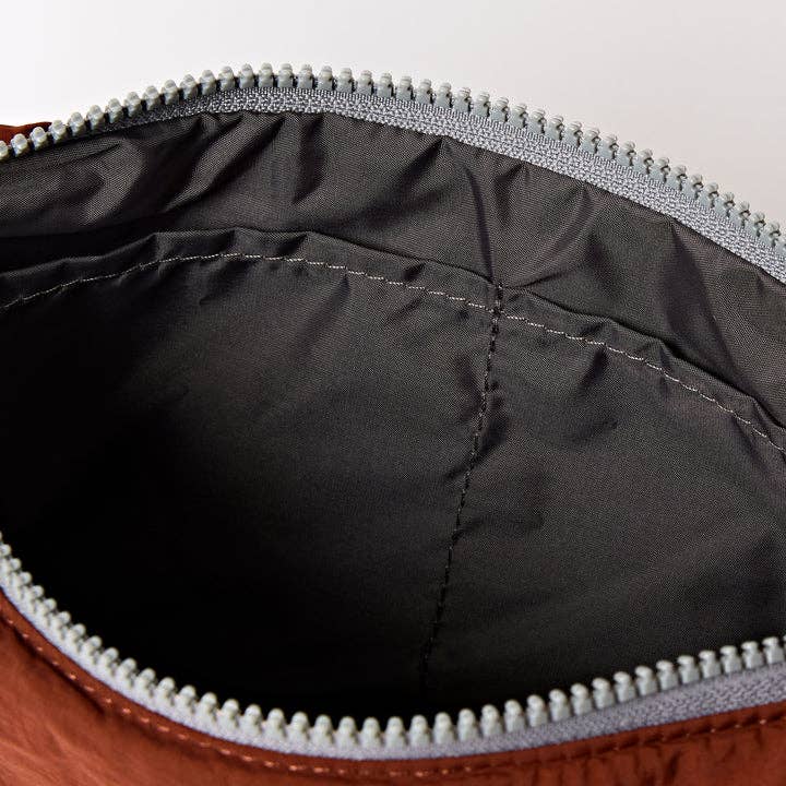Farringdon Half Moon Bag in Henna Taslon