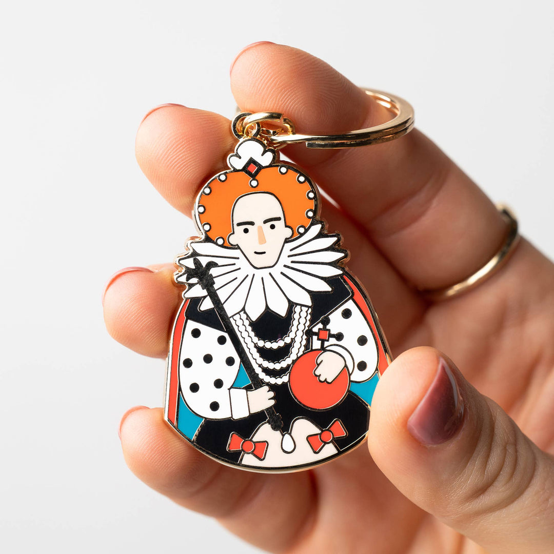 Elizabeth I Keychain – Unique London Souvenir Gift Shop