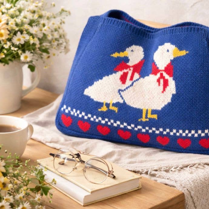 Meadow Duck Knit Tote