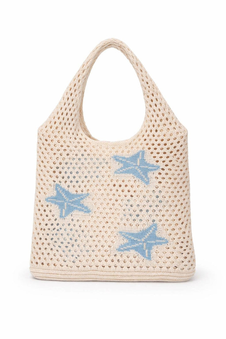 Seaside Star Knit Tote