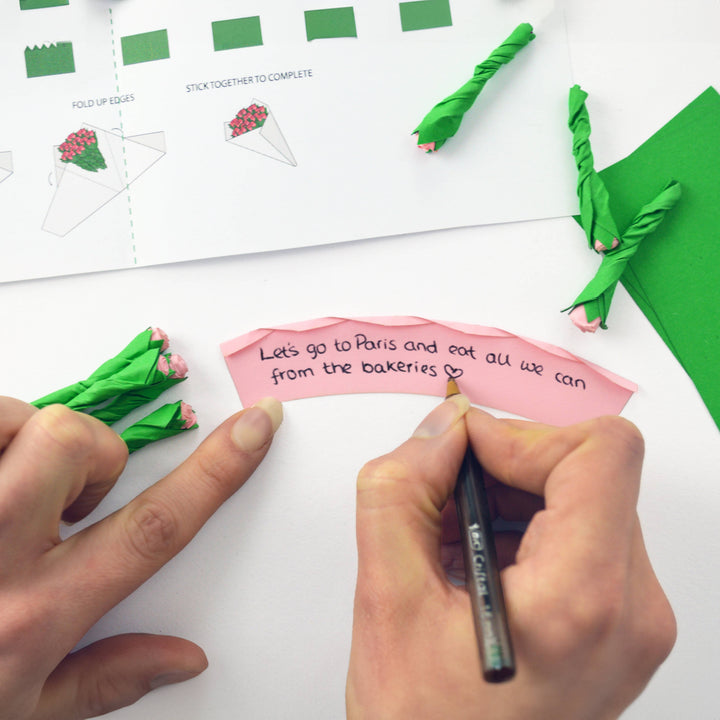 Write Me Roses | Personalised Love Gift | Slide Box Keepsake