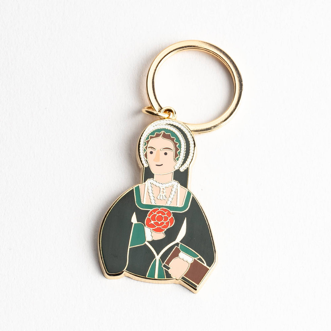 Anne Boleyn Keychain – Elegant Historical London Souvenir