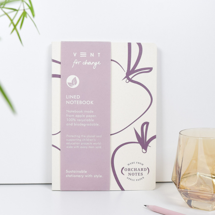 Orchard A5 Notebook - Made with organic apples