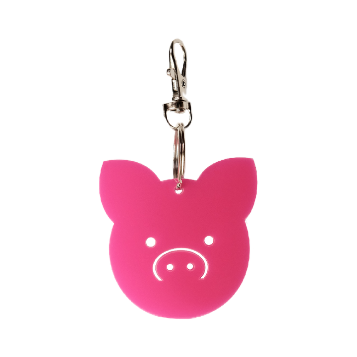 Lucky Pig Keyring