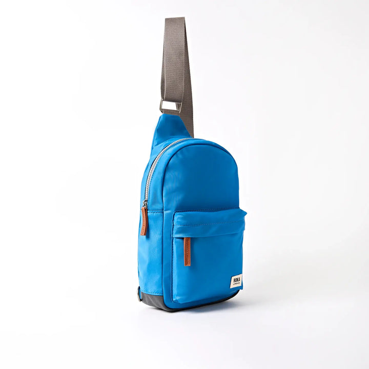 Willesden Sling Bag in Malibu Blue Nylon