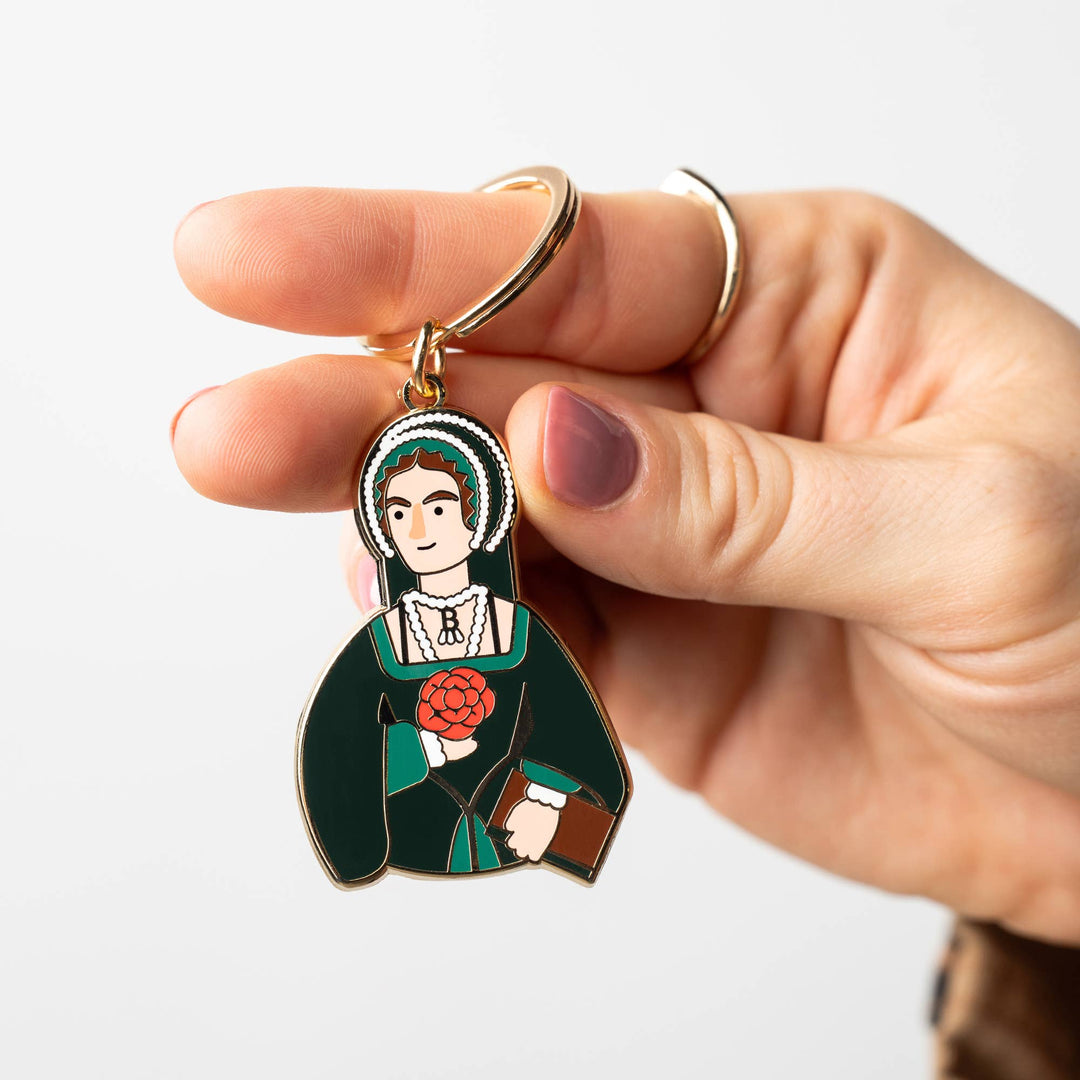 Anne Boleyn Keychain – Elegant Historical London Souvenir