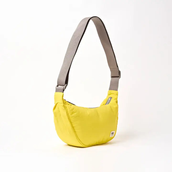 Farringdon Half Moon Bag in Passion Fruit Taslon