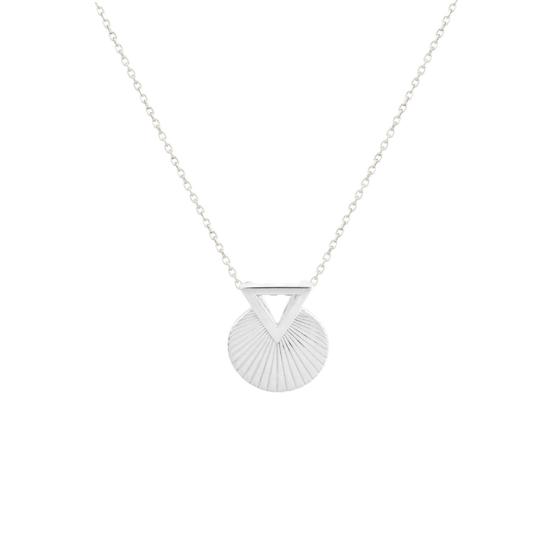 Art Deco Sterling Silver Chain Necklace - Vurchoo Ethical Jewellery