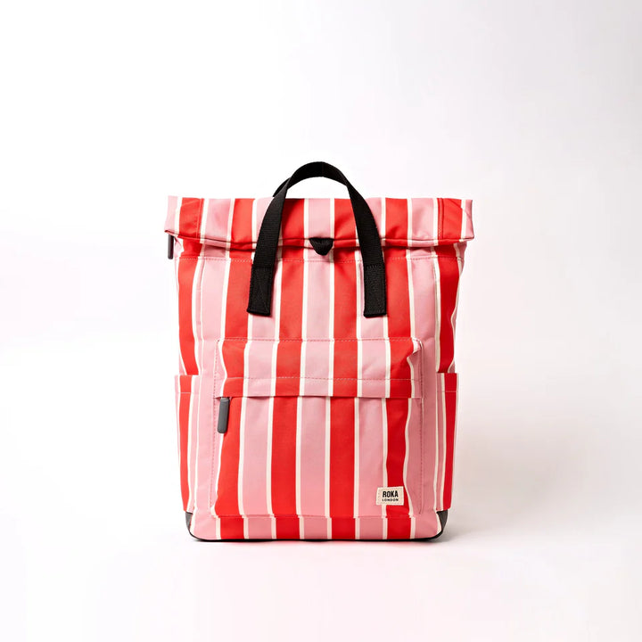 Canfield Medium Backpack in Seaside Stripe