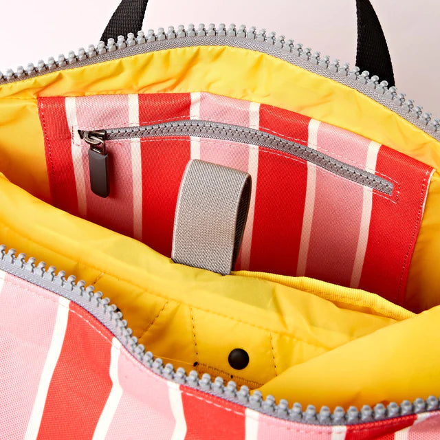 Canfield Medium Backpack in Seaside Stripe