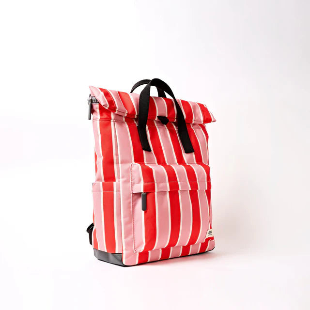 Canfield Medium Backpack in Seaside Stripe