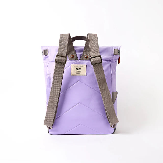 Canfield Medium Backpack in Thistle Bloom Nylon