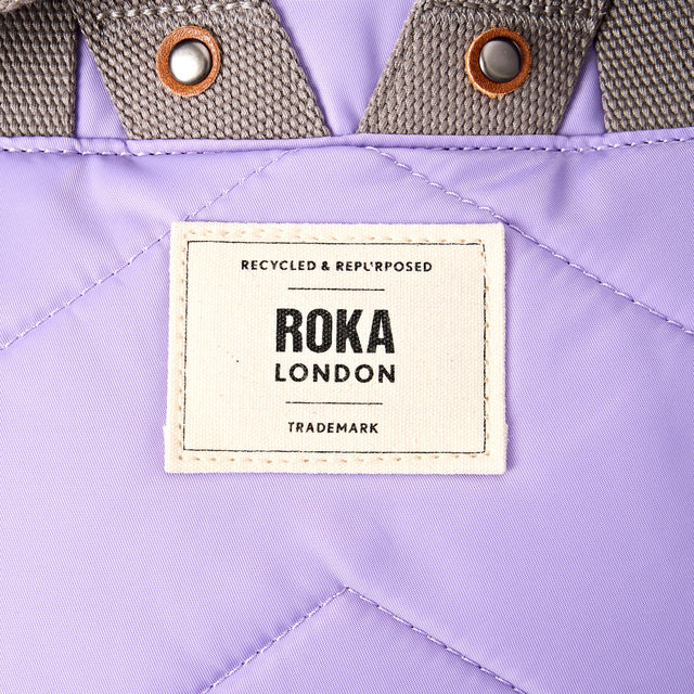 Canfield Medium Backpack in Thistle Bloom Nylon