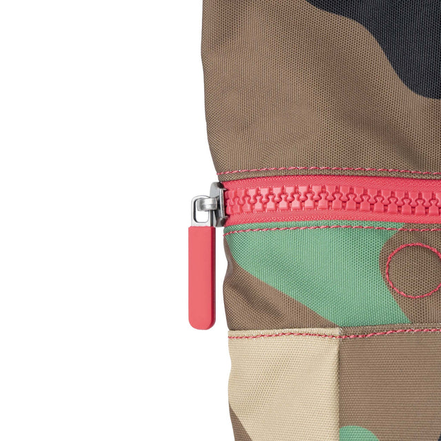 Canfield Medium Backpack in Vintage Camo Canvas