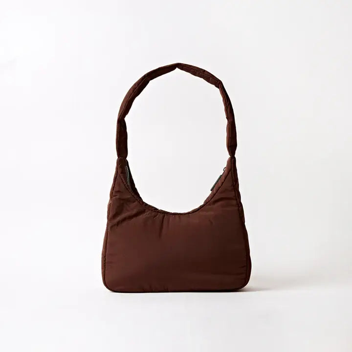 Belsize Handbag in Chocolate Taslon