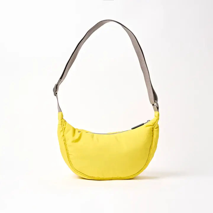 Farringdon Half Moon Bag in Passion Fruit Taslon