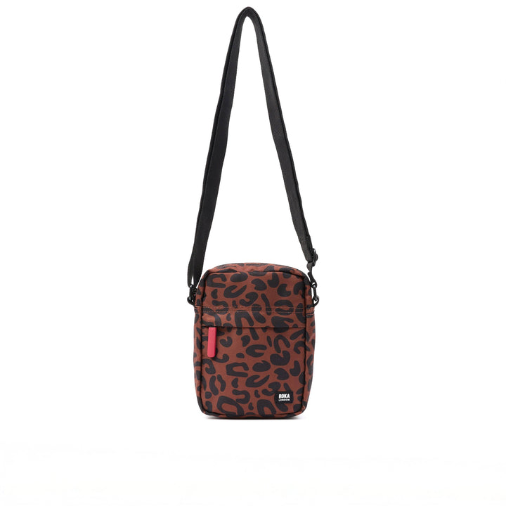 Bond Crossbody Bag in Scarlet Leopard Canvas